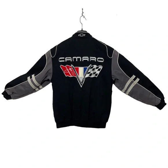 JH Design Mens Vintage Camaro Jacket - Picture 7 of 8